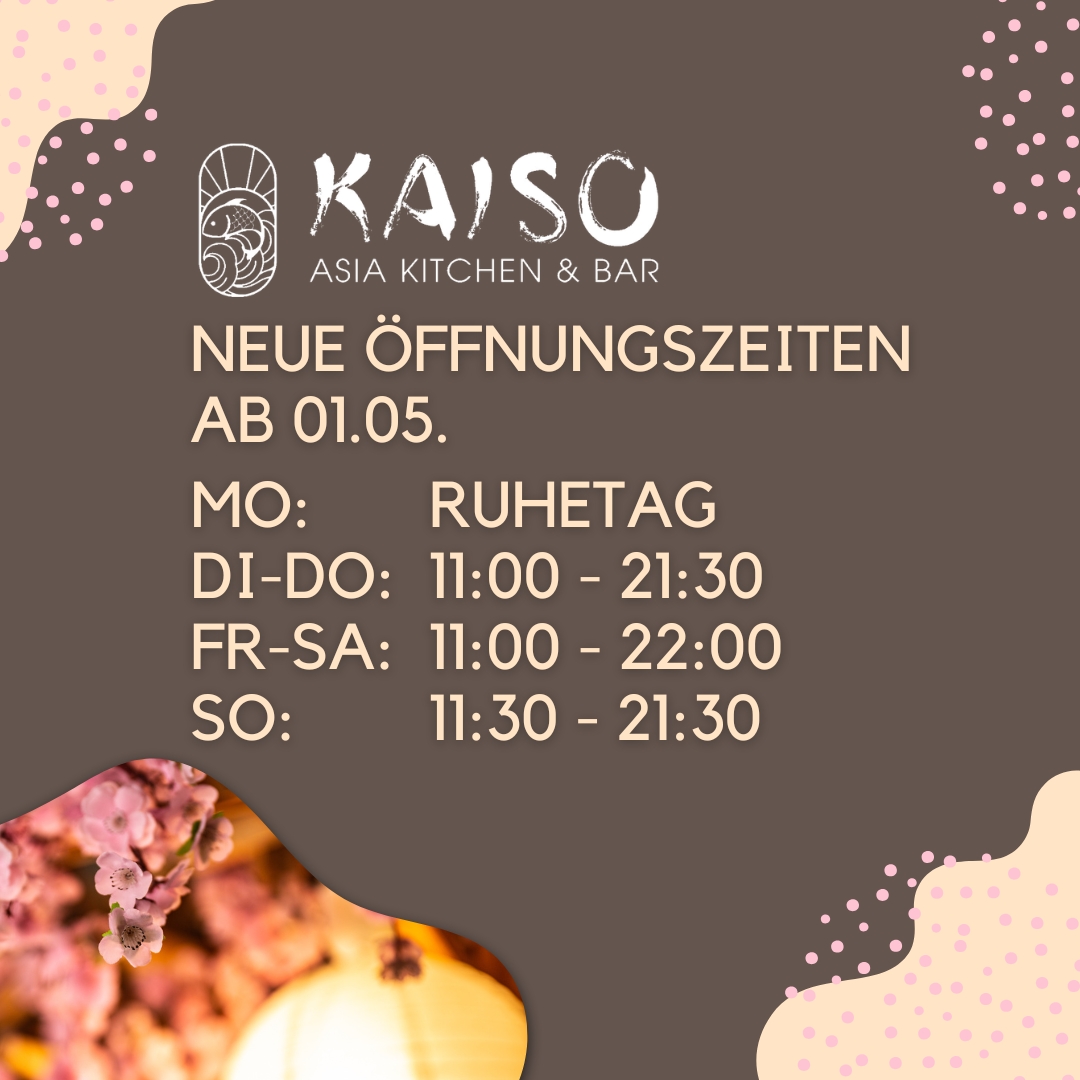 Neue Öffnungszeiten